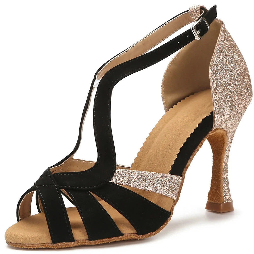 Danse Latine Danse Avec Talon Chaussure De Danse Salsa Chaussures