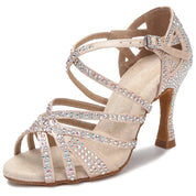 BRILLO - Chaussures de danse latine en strass