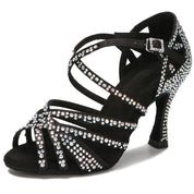 BRILLO - Chaussures de danse latine en strass