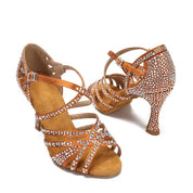 BRILLO - Chaussures de danse latine en strass